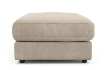 Adelsö by Gynning Rektangulær Fotskammel i Manchester - Greige - Møbler - Stoler - Krakk - Fotskammel