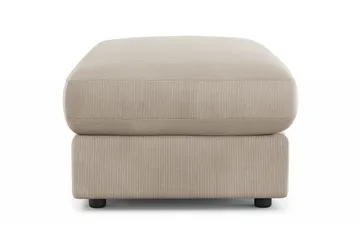 Adelsö by Gynning Rektangulær Fotskammel i Manchester - Greige - Møbler - Stoler - Krakk - Fotskammel