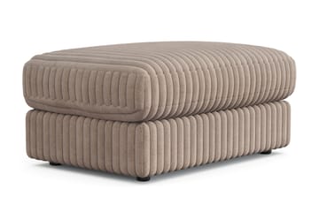 Adelsö by Gynning Rektangulær Fotskammel i Manchester - Greige - Møbler - Stoler - Krakk - Fotskammel