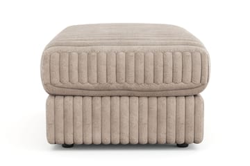 Adelsö by Gynning Rektangulær Fotskammel i Manchester - Greige - Møbler - Stoler - Krakk - Fotskammel