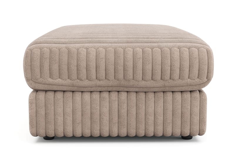 Adelsö by Gynning Rektangulær Fotskammel i Manchester - Greige - Møbler - Stoler - Krakk - Fotskammel