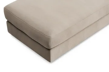 Adelsö by Gynning Rektangulær Fotskammel i Manchester - Greige - Møbler - Stoler - Krakk - Fotskammel