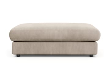 Adelsö by Gynning Rektangulær Fotskammel i Manchester - Greige - Møbler - Stoler - Krakk - Fotskammel