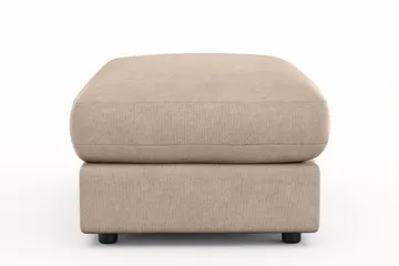 Adelsö by Gynning Rektangulær Fotskammel i stoff - Beige - Møbler - Stoler - Krakk - Fotskammel