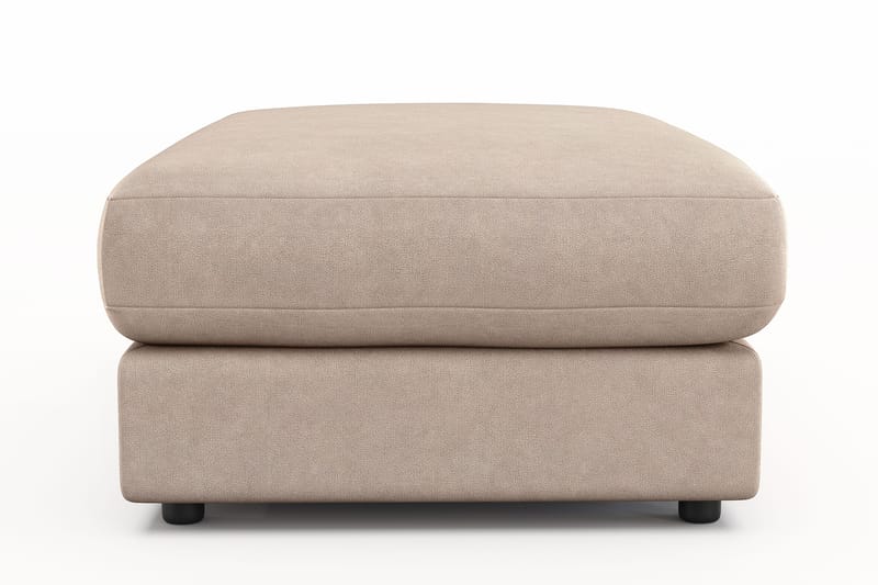 Adelsö by Gynning Rektangulær Fotskammel i stoff - Beige - Møbler - Stoler - Krakk - Fotskammel