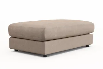 Adelsö by Gynning Rektangulær Fotskammel i stoff - Beige - Møbler - Stoler - Krakk - Fotskammel