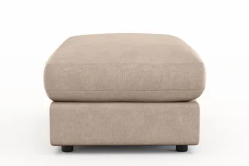 Adelsö by Gynning Rektangulær Fotskammel i stoff - Beige - Møbler - Stoler - Krakk - Fotskammel