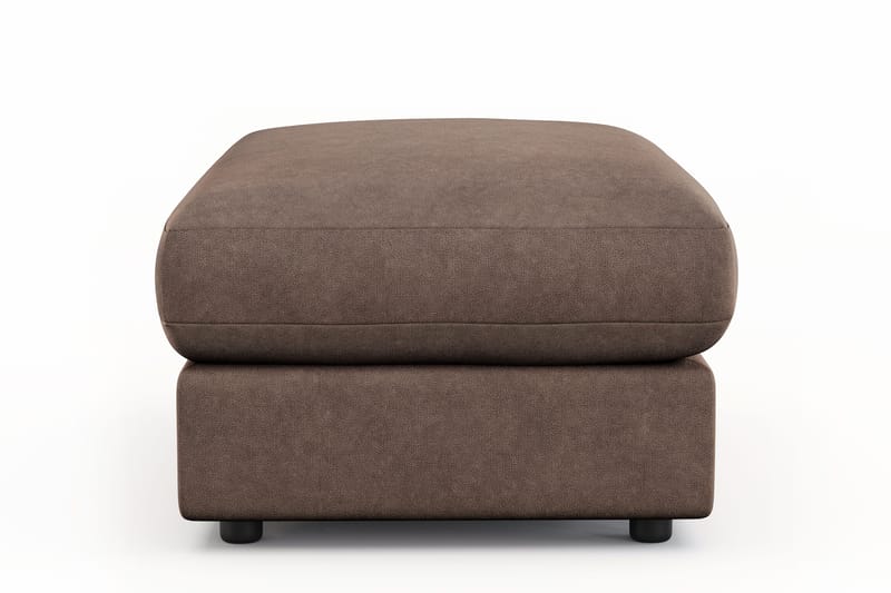 Adelsö by Gynning Rektangulær Fotskammel i stoff - Brun - Møbler - Stoler - Krakk - Fotskammel