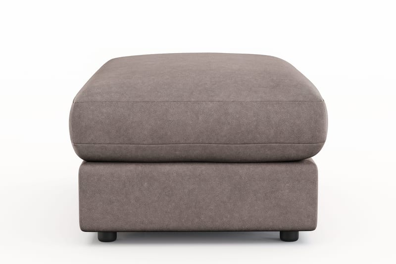 Adelsö by Gynning Rektangulær Fotskammel i stoff - Brun - Møbler - Stoler - Krakk - Fotskammel