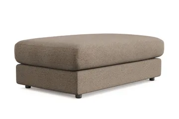 Adelsö by Gynning Rektangulær Fotskammel i stoff - Brun - Møbler - Stoler - Krakk - Fotskammel