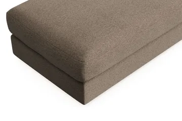 Adelsö by Gynning Rektangulær Fotskammel i stoff - Brun - Møbler - Stoler - Krakk - Fotskammel