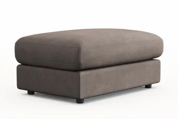 Adelsö by Gynning Rektangulær Fotskammel i stoff - Brun - Møbler - Stoler - Krakk - Fotskammel