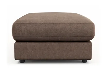 Adelsö by Gynning Rektangulær Fotskammel i stoff - Brun - Møbler - Stoler - Krakk - Fotskammel