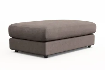 Adelsö by Gynning Rektangulær Fotskammel i stoff - Brun - Møbler - Stoler - Krakk - Fotskammel