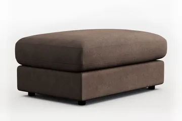 Adelsö by Gynning Rektangulær Fotskammel i stoff - Brun - Møbler - Stoler - Krakk - Fotskammel