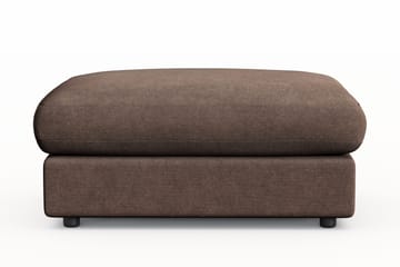 Adelsö by Gynning Rektangulær Fotskammel i stoff - Brun - Møbler - Stoler - Krakk - Fotskammel