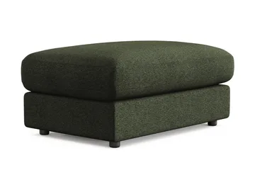Adelsö by Gynning Rektangulær Fotskammel i stoff - Grön - Møbler - Stoler - Krakk - Fotskammel