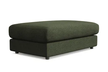 Adelsö by Gynning Rektangulær Fotskammel i stoff - Grön - Møbler - Stoler - Krakk - Fotskammel