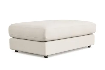 Adelsö by Gynning Rektangulær Fotskammel i stoff - Lys beige - Møbler - Stoler - Krakk - Fotskammel