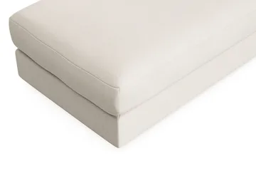 Adelsö by Gynning Rektangulær Fotskammel i stoff - Lys beige - Møbler - Stoler - Krakk - Fotskammel