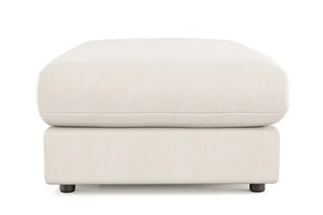 Adelsö by Gynning Rektangulær Fotskammel i stoff - Lys beige - Møbler - Stoler - Krakk - Fotskammel