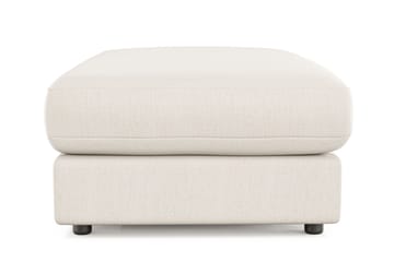 Adelsö by Gynning Rektangulær Fotskammel i stoff - Lys beige - Møbler - Stoler - Krakk - Fotskammel