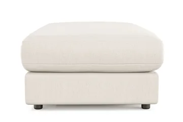 Adelsö by Gynning Rektangulær Fotskammel i stoff - Lys beige - Møbler - Stoler - Krakk - Fotskammel