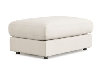 Adelsö by Gynning Rektangulær Fotskammel i stoff - Lys beige - Møbler - Stoler - Krakk - Fotskammel