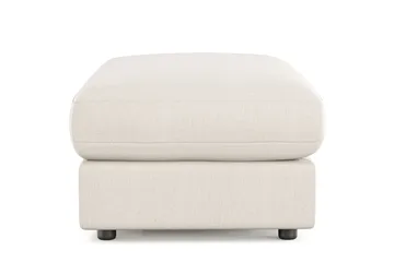 Adelsö by Gynning Rektangulær Fotskammel i stoff - Lys beige - Møbler - Stoler - Krakk - Fotskammel