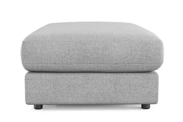 Adelsö by Gynning Rektangulær Fotskammel i stoff - Lysegrå - Møbler - Stoler - Krakk - Fotskammel