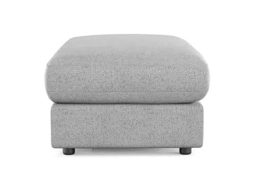 Adelsö by Gynning Rektangulær Fotskammel i stoff - Lysegrå - Møbler - Stoler - Krakk - Fotskammel