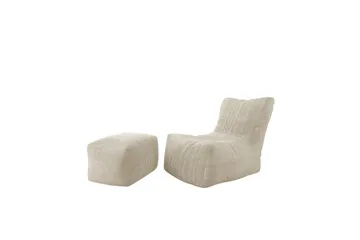 Afridi Sittepuff Utendørs 100 cm - Beige - Møbler - Stoler - Krakk - Puff