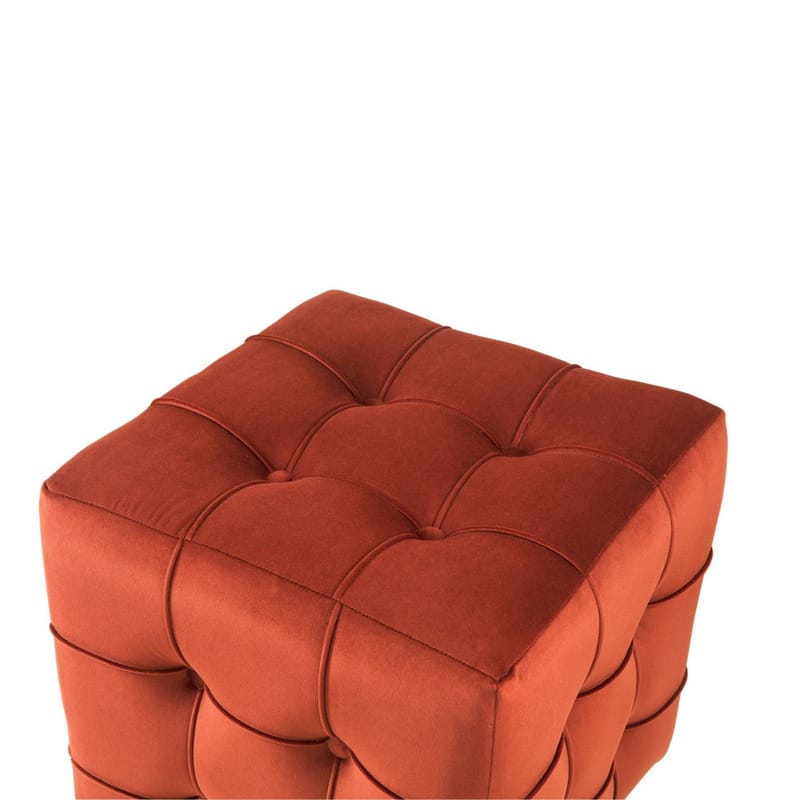 Ameias Sittepuff 42 cm - Oransje - Møbler - Stoler - Krakk - Puff