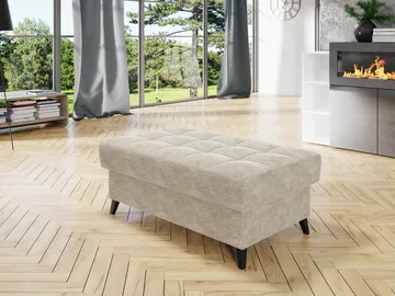Amshyttan Fotskammel 106 cm - Beige - Møbler - Stoler - Krakk - Puff