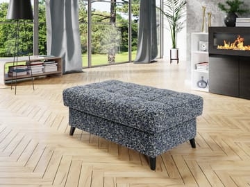 Amshyttan Fotskammel 106 cm - Blå - Møbler - Stoler - Krakk - Fotskammel