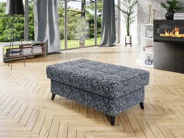 Amshyttan Fotskammel 106 cm - Blå - Møbler - Stoler - Krakk - Fotskammel
