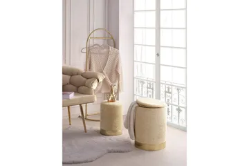 Angola Puff - Beige - Møbler - Stoler - Krakk - Puff