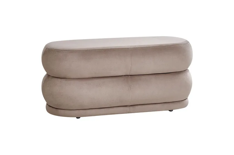 Bäddfotpall Beige