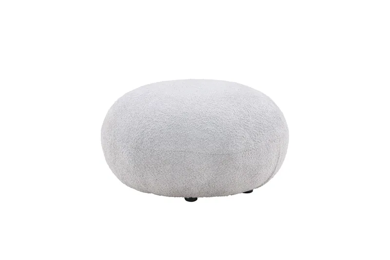 BOLOGNA Fotskammel - Lys grå - Møbler - Stoler - Krakk - Fotskammel