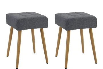 Bottorp Sittekrakk - Antrasitt/Natur - Møbler - Stoler - Krakk