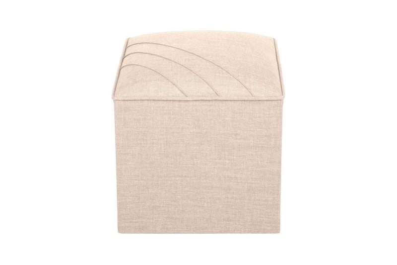 Cadrin Sittepuff Utomhus 40 cm - Krem - Møbler - Stoler - Krakk - Puff
