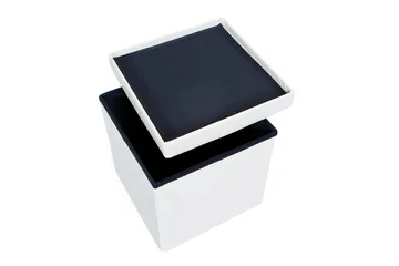 Catullus Oppbevaringspuff - Hvit - Møbler - Stoler - Krakk - Puff