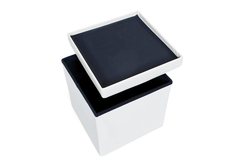 Catullus Oppbevaringspuff - Hvit - Møbler - Stoler - Krakk - Puff