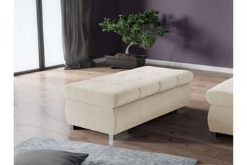 Cerys Fotpall 60 cm - Beige - Møbler - Stoler - Krakk - Fotskammel