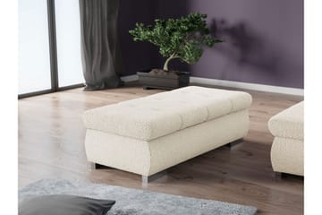 Cerys Fotpall 60 cm - Beige - Møbler - Stoler - Krakk - Fotskammel