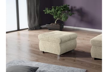 Cerys Fotpall 60 cm - Beige - Møbler - Stoler - Krakk - Fotskammel