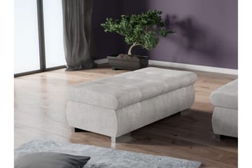 Cerys Fotpall 60 cm - Grå - Møbler - Stoler - Krakk - Fotskammel