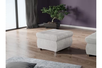 Cerys Fotpall 60 cm - Grå - Møbler - Stoler - Krakk - Fotskammel