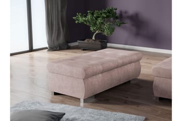 Cerys Fotpall 60 cm - Rosa - Møbler - Stoler - Krakk - Fotskammel