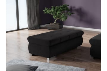 Cerys Fotpall 60 cm - Svart - Møbler - Stoler - Krakk - Fotskammel